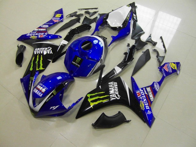 Blue Monster 07-08 Yamaha YZF R1 Motorcycle Fairings Blue Monster 07-08 Yamaha YZF R1 Motorcycle Fairings