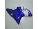 Blue White 00-01 Yamaha YZF R1 Motorcycle Fairings