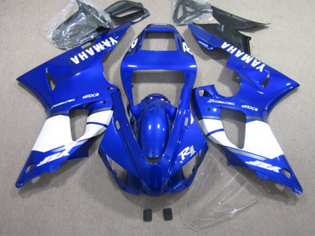 Blue White 02-03 Yamaha YZF R1 Full Motorcycle Fairing Kits Blue White 02-03 Yamaha YZF R1 Full Motorcycle Fairing Kits