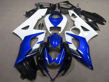 Blue White 05-06 Suzuki GSXR 1000 Motorcycle Bodywork