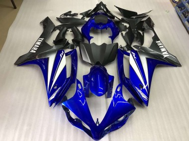 Blue White 07-08 Yamaha YZF R1 Motorcycle Bodywork
