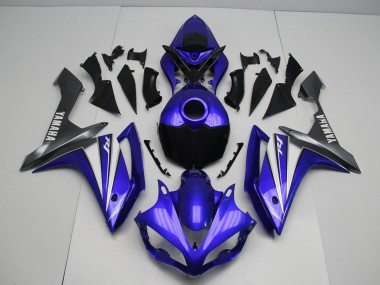 Blue White 07-08 Yamaha YZF R1 Motorcycle Fairings