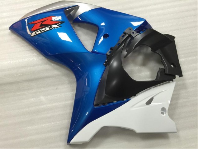 Blue White 09-16 Suzuki GSXR 1000 Motorcycle Fairing Kits & Plastic Blue White 09-16 Suzuki GSXR 1000 Motorcycle Fairing Kits & Plastic