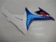 Blue White 11-21 Suzuki GSXR 600/750 Motorcycle Bodywork Blue White 11-21 Suzuki GSXR 600/750 Motorcycle Bodywork