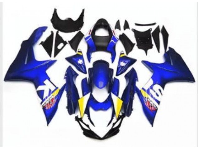 Blue White 11-21 Suzuki GSXR 600/750 Motorcycle Fairings Blue White 11-21 Suzuki GSXR 600/750 Motorcycle Fairings