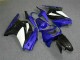 Blue White Black Ninja 08-12 Kawasaki EX250 Motorcycle Fairings Blue White Black Ninja 08-12 Kawasaki EX250 Motorcycle Fairings