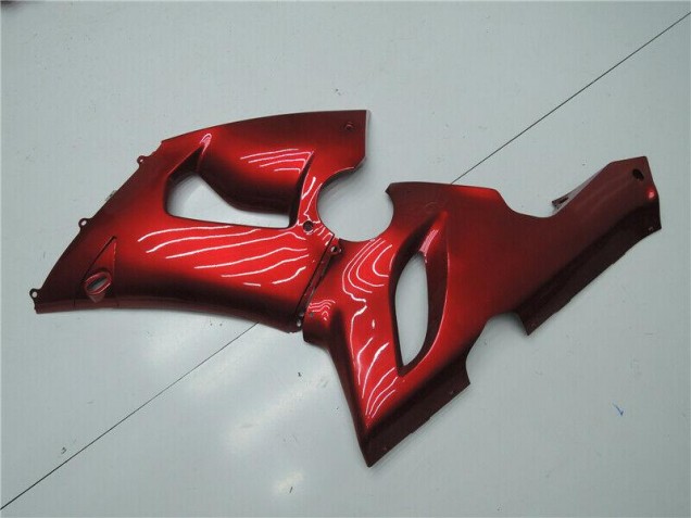 Candy Red 05-06 Kawasaki ZX6R Motorcycle Fairings Candy Red 05-06 Kawasaki ZX6R Motorcycle Fairings