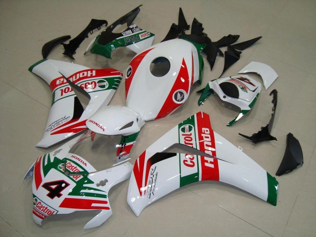 Castrol 4 08-11 Honda CBR1000RR Motorcycle Fairing Castrol 4 08-11 Honda CBR1000RR Motorcycle Fairing