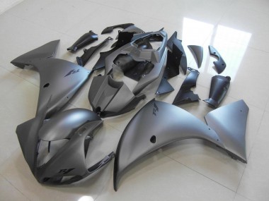 Dark Grey 12-14 Yamaha YZF R1 Motorcycle Fairings