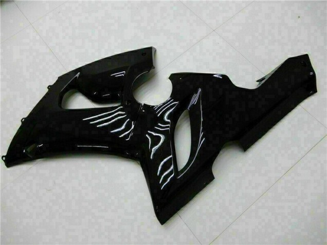 Glossy Black 05-06 Kawasaki ZX6R Motorcycle Fairing Glossy Black 05-06 Kawasaki ZX6R Motorcycle Fairing