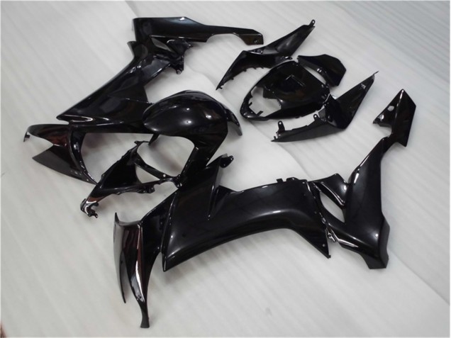 Glossy Black 08-10 Kawasaki ZX10R Motorcycle Fairing Glossy Black 08-10 Kawasaki ZX10R Motorcycle Fairing