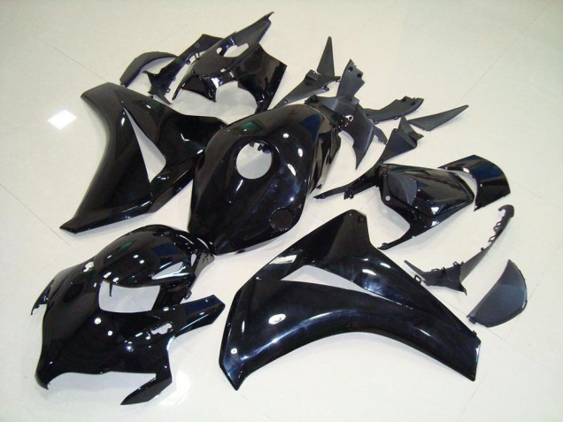Glossy Black 08-11 Honda CBR1000RR Motorcycle Fairings Glossy Black 08-11 Honda CBR1000RR Motorcycle Fairings