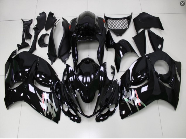 Glossy Black 08-19 Suzuki GSXR 1300 Hayabusa Motorcycle Fairings Glossy Black 08-19 Suzuki GSXR 1300 Hayabusa Motorcycle Fairings