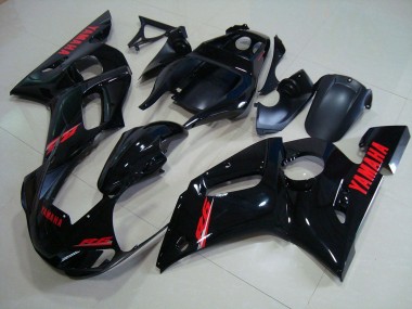 Glossy Black Red Decals 98-02 Yamaha YZF R6 Motorcycle Fairing