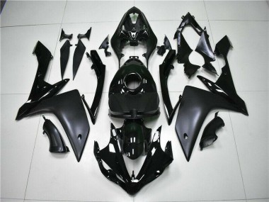 Glossy Matte Black 07-08 Yamaha YZF R1 Motorcycle Fairings