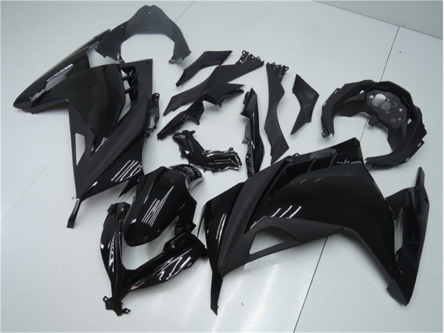 Glossy Matte Black 13-16 Kawasaki EX300 Motorcycle Fairings Glossy Matte Black 13-16 Kawasaki EX300 Motorcycle Fairings