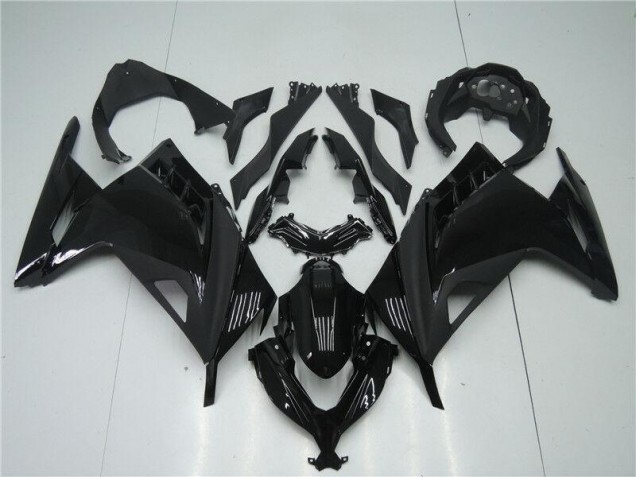 Glossy Matte Black 13-16 Kawasaki EX300 Motorcycle Fairings Glossy Matte Black 13-16 Kawasaki EX300 Motorcycle Fairings