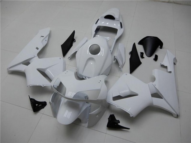 Glossy White 03-04 Honda CBR600RR Motorcycle Fairings Glossy White 03-04 Honda CBR600RR Motorcycle Fairings