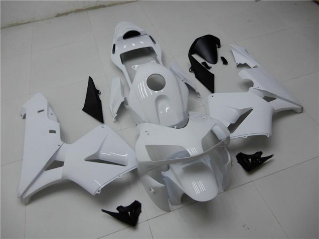 Glossy White 03-04 Honda CBR600RR Motorcycle Fairings Glossy White 03-04 Honda CBR600RR Motorcycle Fairings