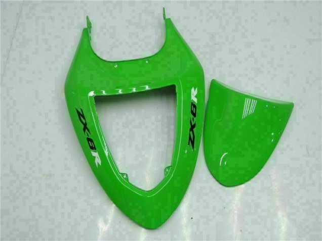 Green 05-06 Kawasaki ZX6R Full Motorcycle Fairing Kits Green 05-06 Kawasaki ZX6R Full Motorcycle Fairing Kits