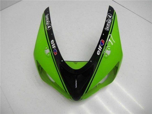 Green 05-06 Kawasaki ZX6R Motorcycle Bodywork Green 05-06 Kawasaki ZX6R Motorcycle Bodywork