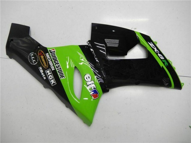 Green 05-06 Kawasaki ZX6R Motorcycle Bodywork Green 05-06 Kawasaki ZX6R Motorcycle Bodywork