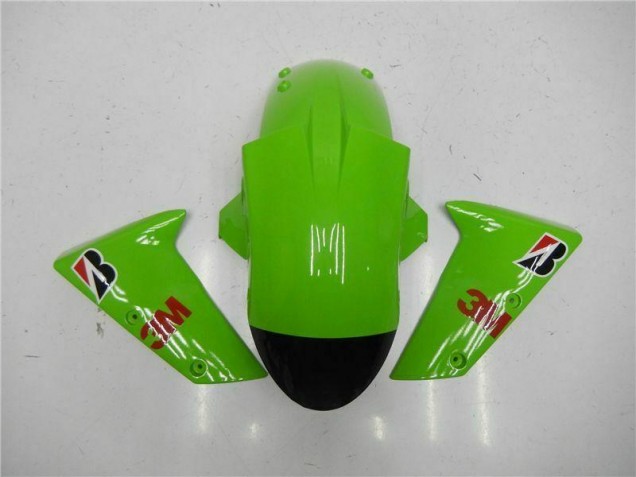 Green 05-06 Kawasaki ZX6R Motorcycle Bodywork Green 05-06 Kawasaki ZX6R Motorcycle Bodywork