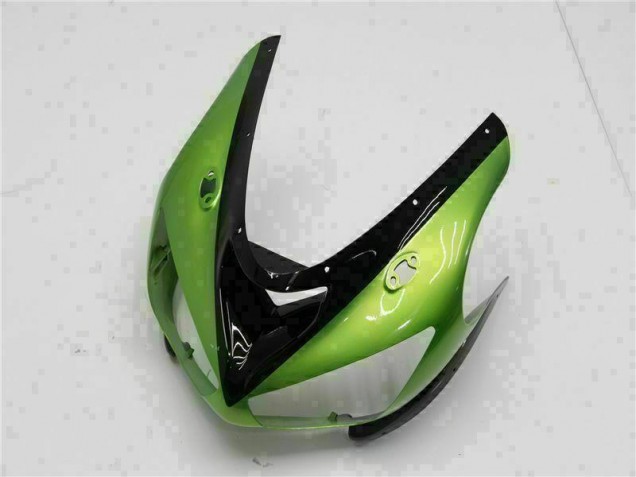 Green 05-06 Kawasaki ZX6R Motorcycle Fairing Kits & Plastic Green 05-06 Kawasaki ZX6R Motorcycle Fairing Kits & Plastic