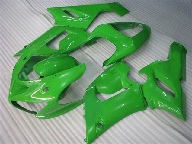 Green 05-06 Kawasaki ZX6R Motorcycle Fairing Green 05-06 Kawasaki ZX6R Motorcycle Fairing