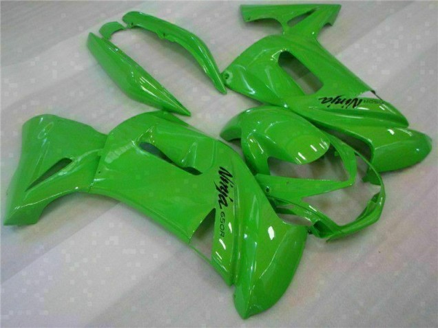 Green 06-08 Kawasaki EX650 Motorcycle Fairing