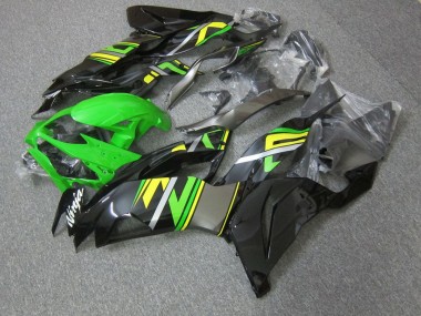 Green 19-23 Kawasaki ZX6R Motorcycle Fairings