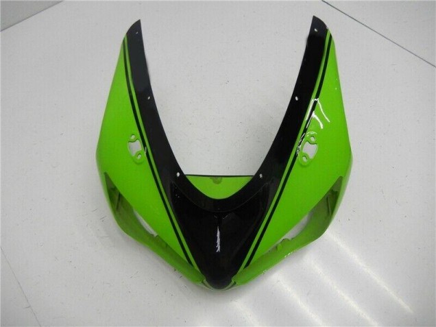 Green Black 05-06 Kawasaki ZX6R Motorcycle Fairing Green Black 05-06 Kawasaki ZX6R Motorcycle Fairing