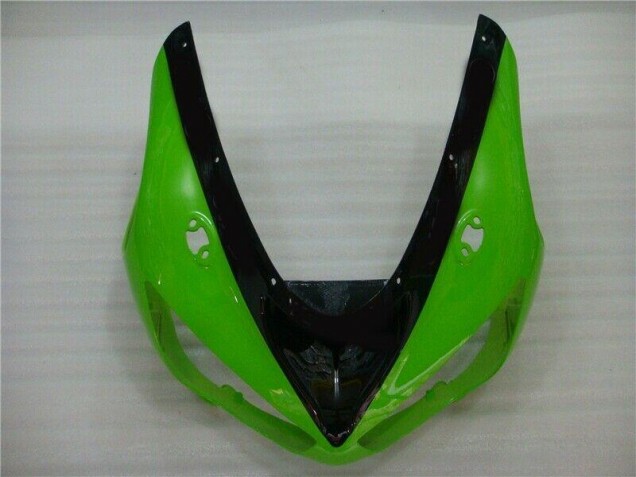 Green Black 05-06 Kawasaki ZX6R Motorcycle Fairings Green Black 05-06 Kawasaki ZX6R Motorcycle Fairings