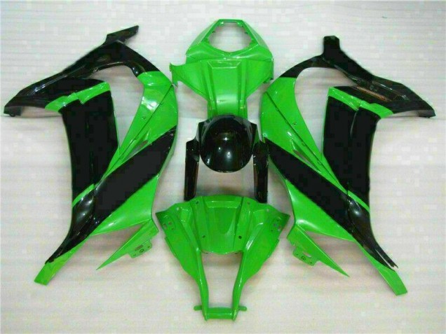 Green Black 11-15 Kawasaki ZX10R Motorcycle Fairings Green Black 11-15 Kawasaki ZX10R Motorcycle Fairings