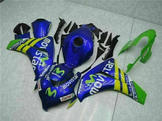 Green Blue 08-11 Honda CBR1000RR Motorcycle Fairings Green Blue 08-11 Honda CBR1000RR Motorcycle Fairings