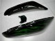 Green Flame 06-08 Kawasaki EX650 Motorcycle Fairings