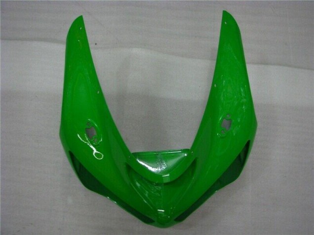 Green Matte Black 05-06 Kawasaki ZX6R Motorcycle Fairings Green Matte Black 05-06 Kawasaki ZX6R Motorcycle Fairings