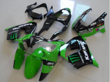 Green Monster 00-01 Kawasaki ZX9R Motorcycle Fairings