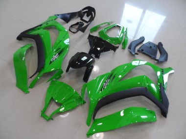 Green OEM Style 11-15 Kawasaki ZX10R Motorcycle Fairings