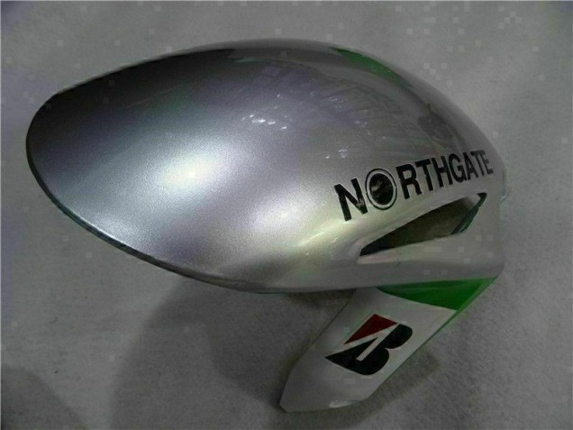 Green Silver 08-11 Honda CBR1000RR Motorcycle Fairings Green Silver 08-11 Honda CBR1000RR Motorcycle Fairings