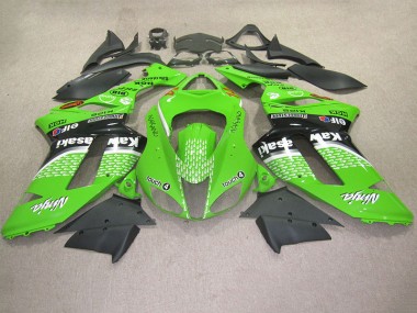 Green Touch 4 07-08 Kawasaki ZX6R Motorcycle Fairings