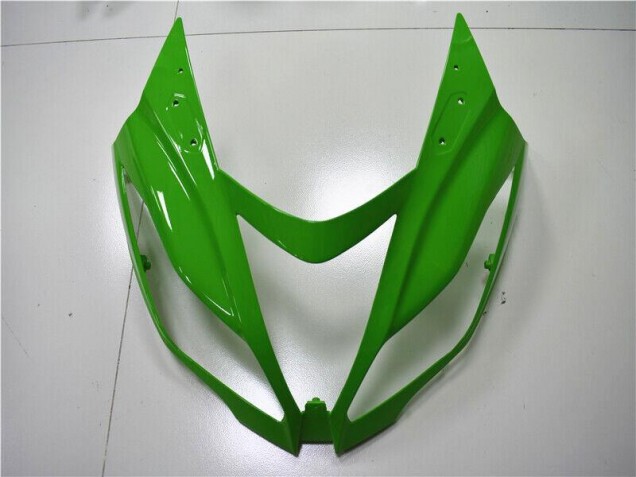 Green White Black 13-18 Kawasaki ZX6R Motorcycle Fairings Green White Black 13-18 Kawasaki ZX6R Motorcycle Fairings