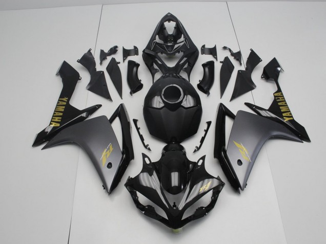 Grey Black 07-08 Yamaha YZF R1 Motorcycle Fairings Grey Black 07-08 Yamaha YZF R1 Motorcycle Fairings