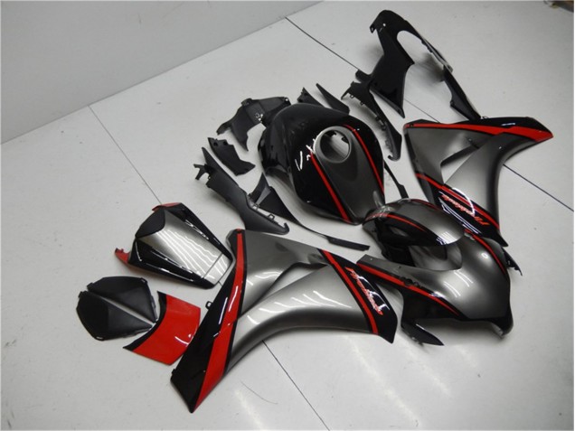 Grey Red Black 08-11 Honda CBR1000RR Motorcycle Fairings Grey Red Black 08-11 Honda CBR1000RR Motorcycle Fairings
