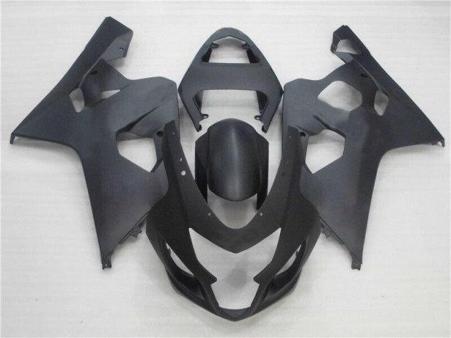 Matte Black 04-05 Suzuki GSXR 600/750 Motorcycle Fairings Matte Black 04-05 Suzuki GSXR 600/750 Motorcycle Fairings