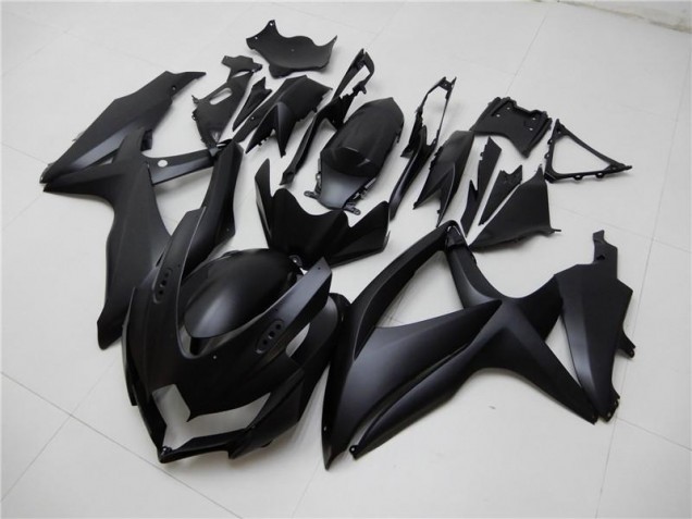 Matte Black 08-10 Suzuki GSXR 600/750 Motorcycle Fairings Matte Black 08-10 Suzuki GSXR 600/750 Motorcycle Fairings