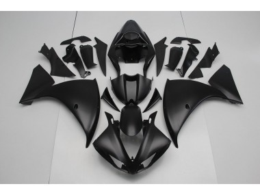 Matte Black 12-14 Yamaha YZF R1 Motorcycle Fairing