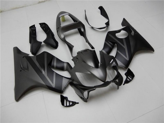 Matte Black Grey 01-03 Honda CBR600 F4i Motorcycle Fairings Matte Black Grey 01-03 Honda CBR600 F4i Motorcycle Fairings