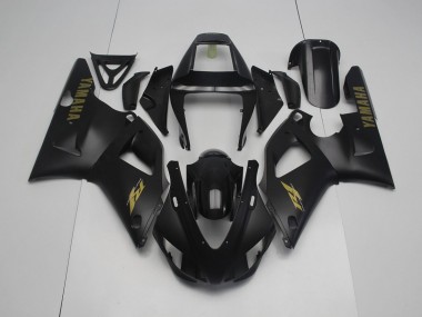 Matte Black Yellow 98-99 Yamaha YZF R1 Motorcycle Fairings