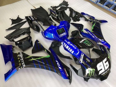 Monster Energy 15-19 Yamaha YZF R1 Motorcycle Fairings